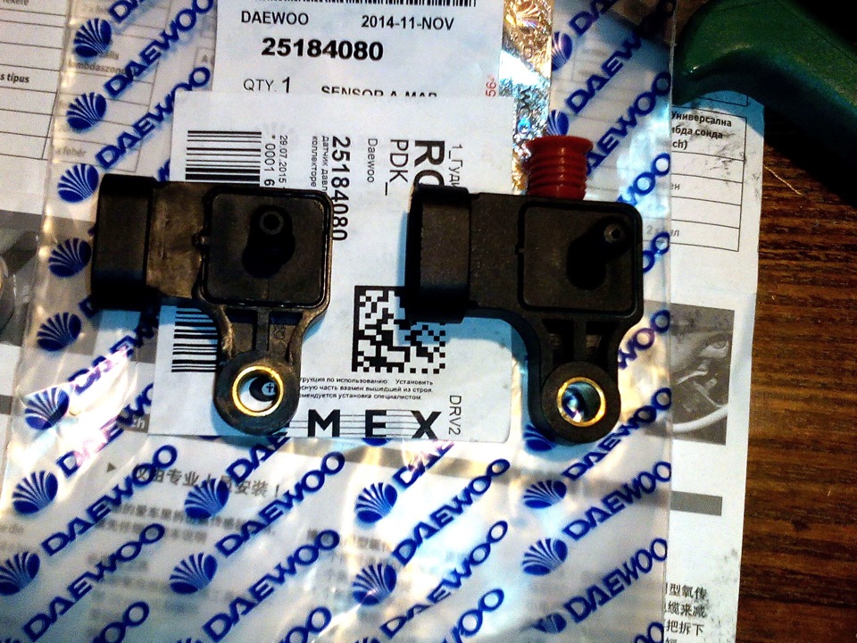 25184080 Датчик давления воздуха GM | Запчасти на DRIVE2