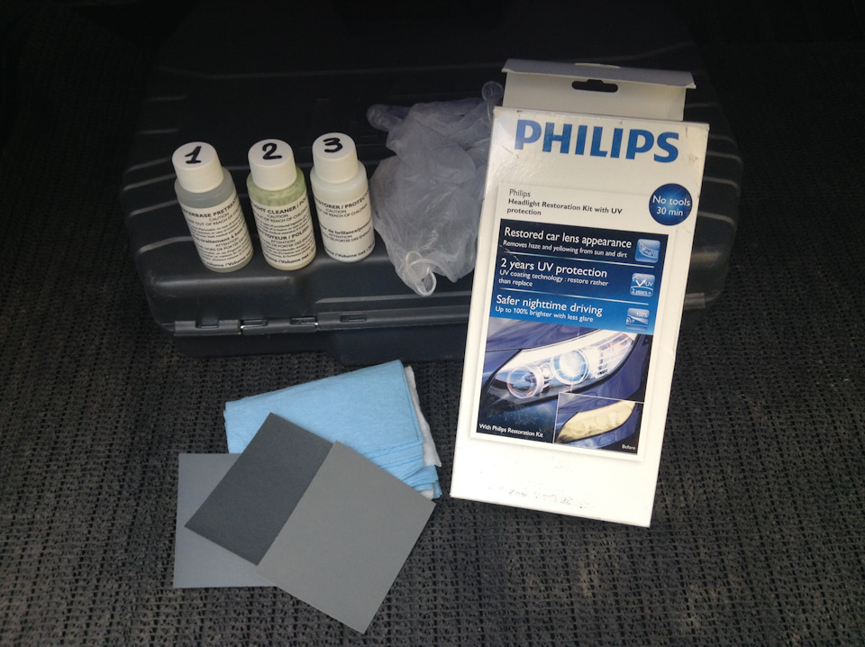 Полировка фар — самостоятельно — Mitsubishi Lancer IX, 1,6 л, 2007 года ...