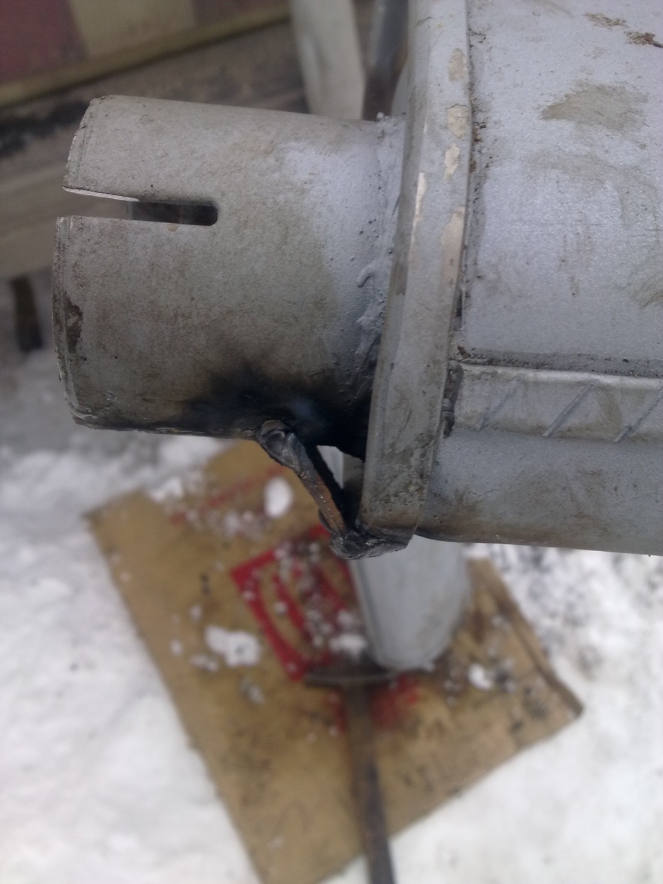 Доработка глушителя — ГАЗ 31029, 2,4 л, 1994 года | своими руками | DRIVE2