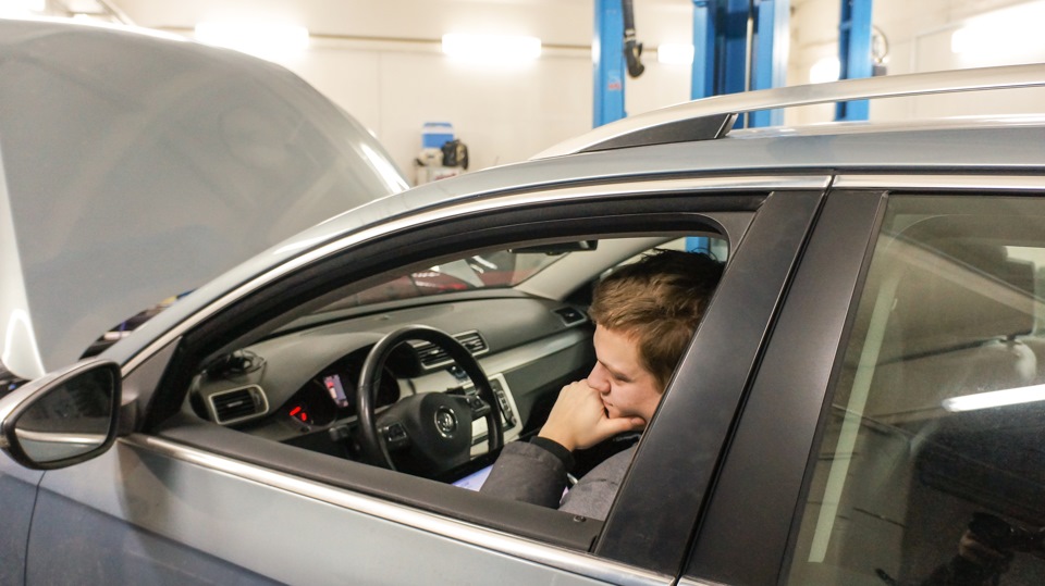 Денис на адаптации — Volkswagen Passat Alltrack (B7)