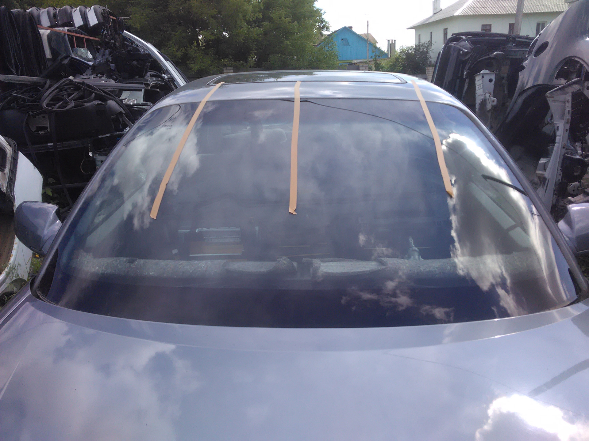 Лобовое стекло PILKINGTON 75% Laminated. Omega B . — bobmarley321 на DRIVE2