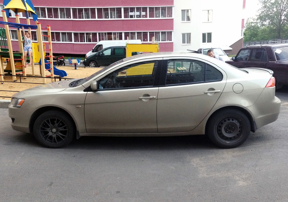 Атаман, веди вперед. ШАШКИ наголо! — Mitsubishi Lancer X, 1,8 л, 2008 ...