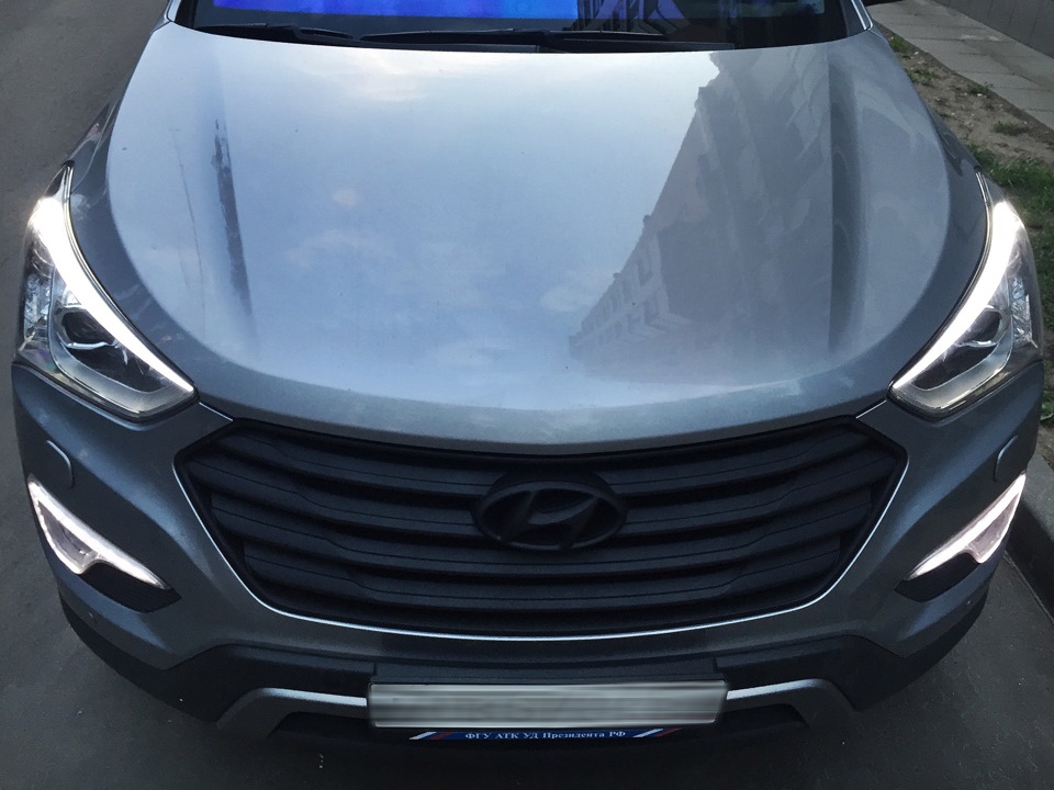 Решетка hyundai santa fe