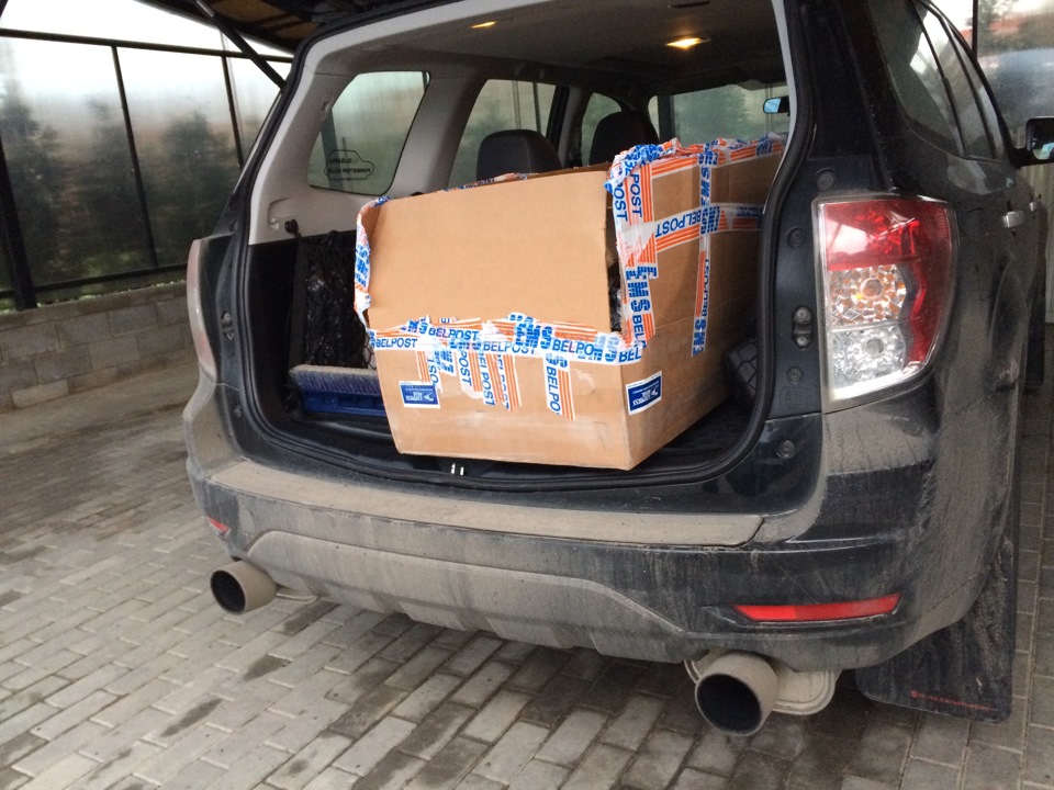 Таможня вскрывала посылку) — Subaru Forester (SH)