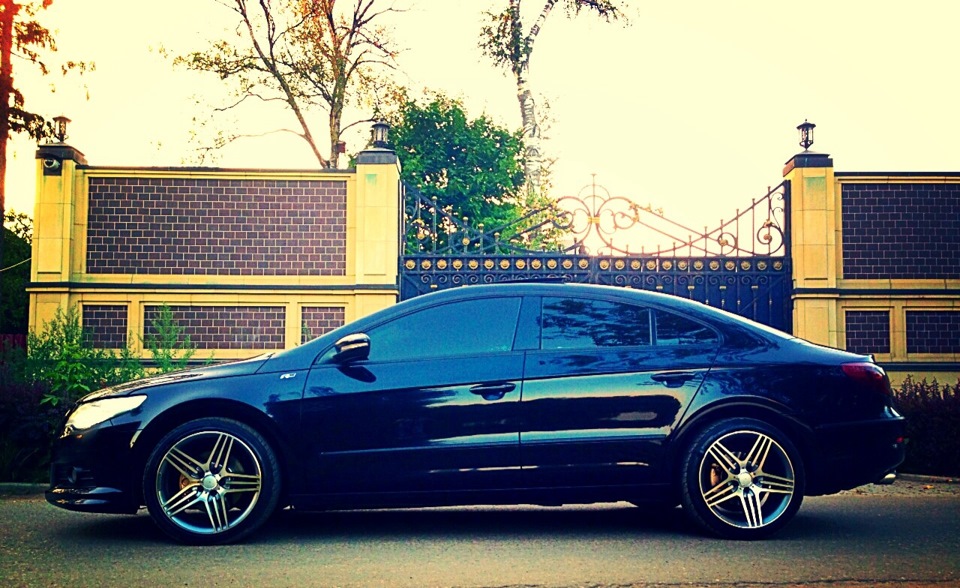 Покраска суппортов в другой цвет — Volkswagen Passat CC, 1,8 л., 2010 ...