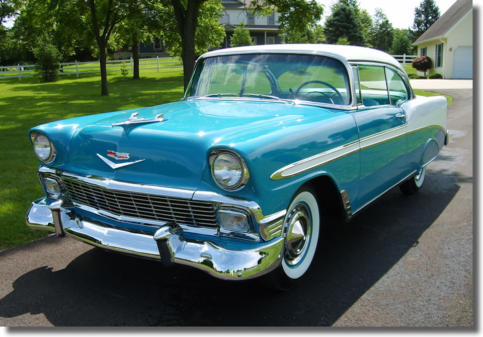 Chevrolet Bel Air 4 фары