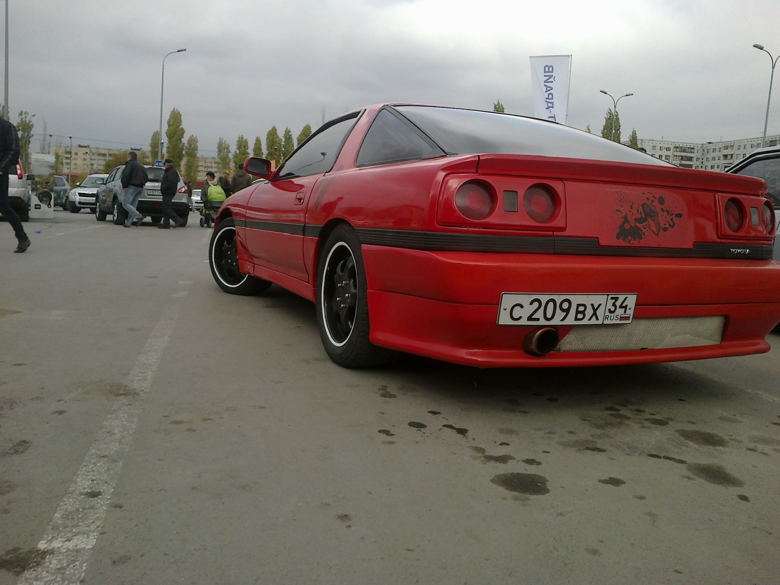 Выставка ВолгоМолл Волжский — Toyota Supra (70), 2 л, 1986 года | тюнинг |  DRIVE2