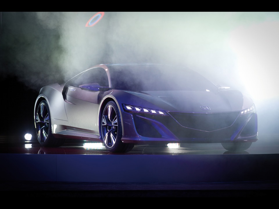 Динамичные машины. Honda NSX Concept Art. Concept car Honda HD.