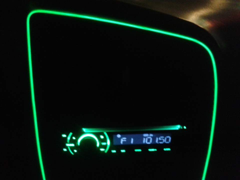 Гибкий неон.(продолжение) — Chery Amulet, 1,6 л, 2007 года | тюнинг ...