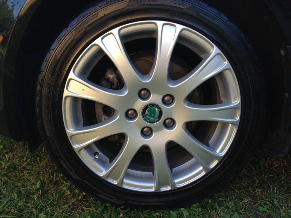 312 ate power и ceramic колодки — Skoda Octavia A5 Mk2, 1,8 л, 2011 ...