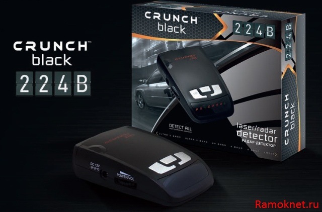 Антирадар crunch 224в инструкция