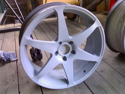 Wheel painting - Toyota Celica 18 L 2000