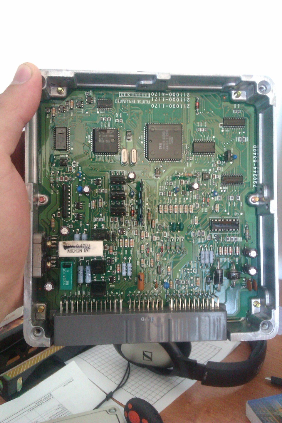 Процессор двигателя — Toyota Carina ED (3G), 2 л, 1995 года | своими ...