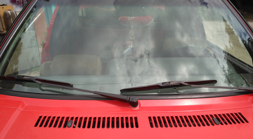 Замена бескаркасных дворников на гибридные — Volkswagen Jetta II, 1,3 л ...