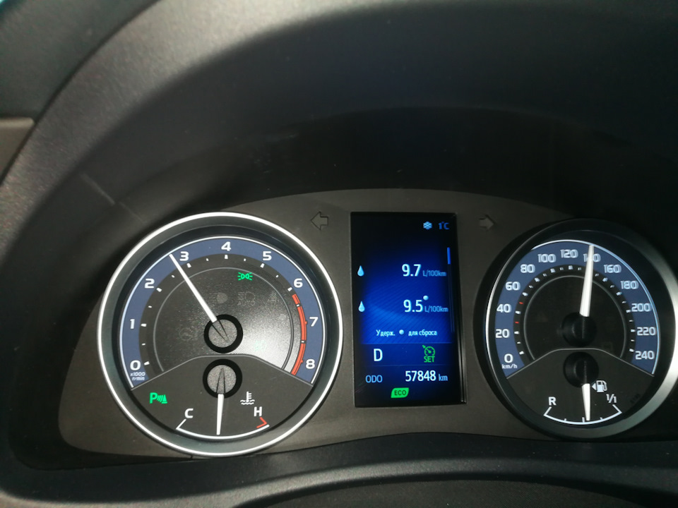 Расход — Toyota Corolla (160), 1,6 л, 2016 года | заправка | DRIVE2