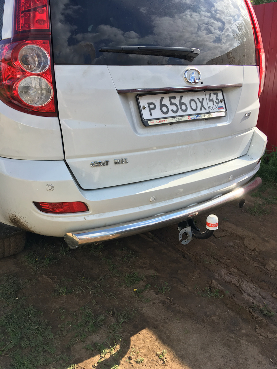 Установка фаркопа Трейлер — Great Wall Hover, 2,4 л, 2012 года | визит ...