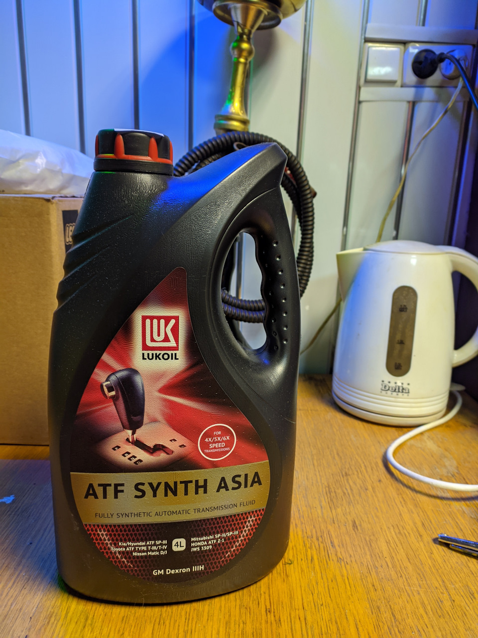 Лукойл ATF Synth Asia в АКПП Aisin 09G — Skoda Fabia Mk2, 1,6 л, 2012 ...