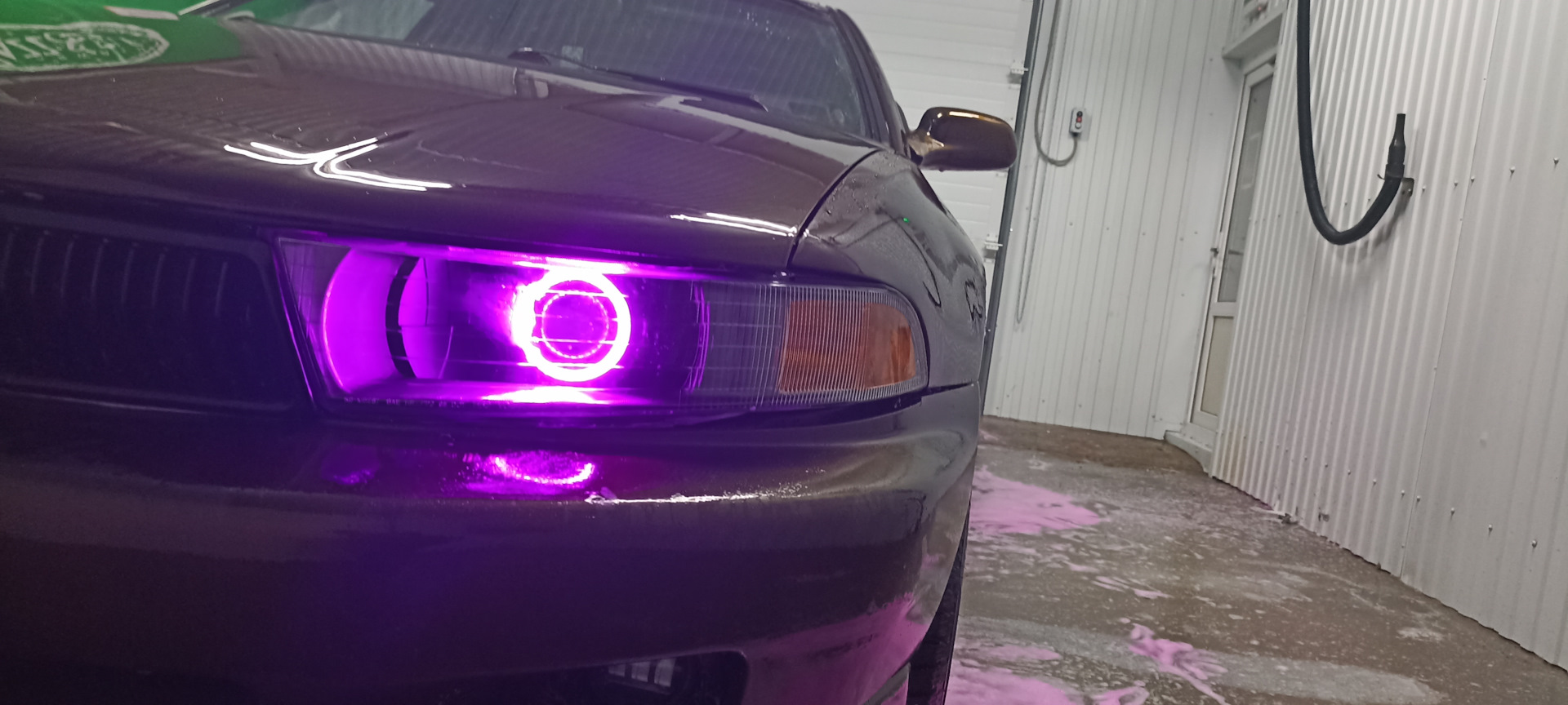 12.1 Установка Bi-Led Линз и RGB Ангельские глазки — Mitsubishi Galant  (8G), 2,4 л, 1999 года | тюнинг | DRIVE2