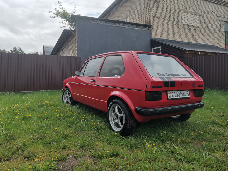 Photo from the logbook Volkswagen Golf Mk1