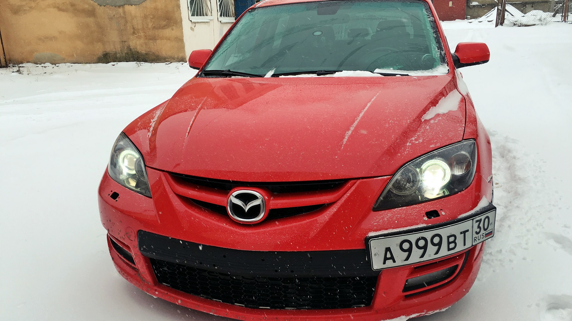 Mazda 3 MPS бирюзовая