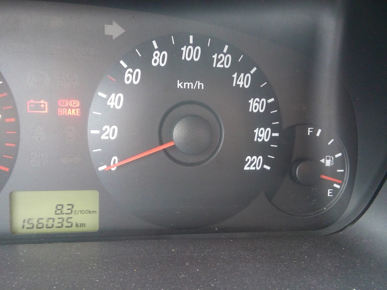 Расход топлива — Hyundai Elantra (3G), 1,6 л, 2005 года | наблюдение ...