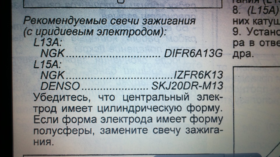SKJ20DRM13 Свеча (iridium) skj20dr-m13 DENSO | Запчасти на DRIVE2