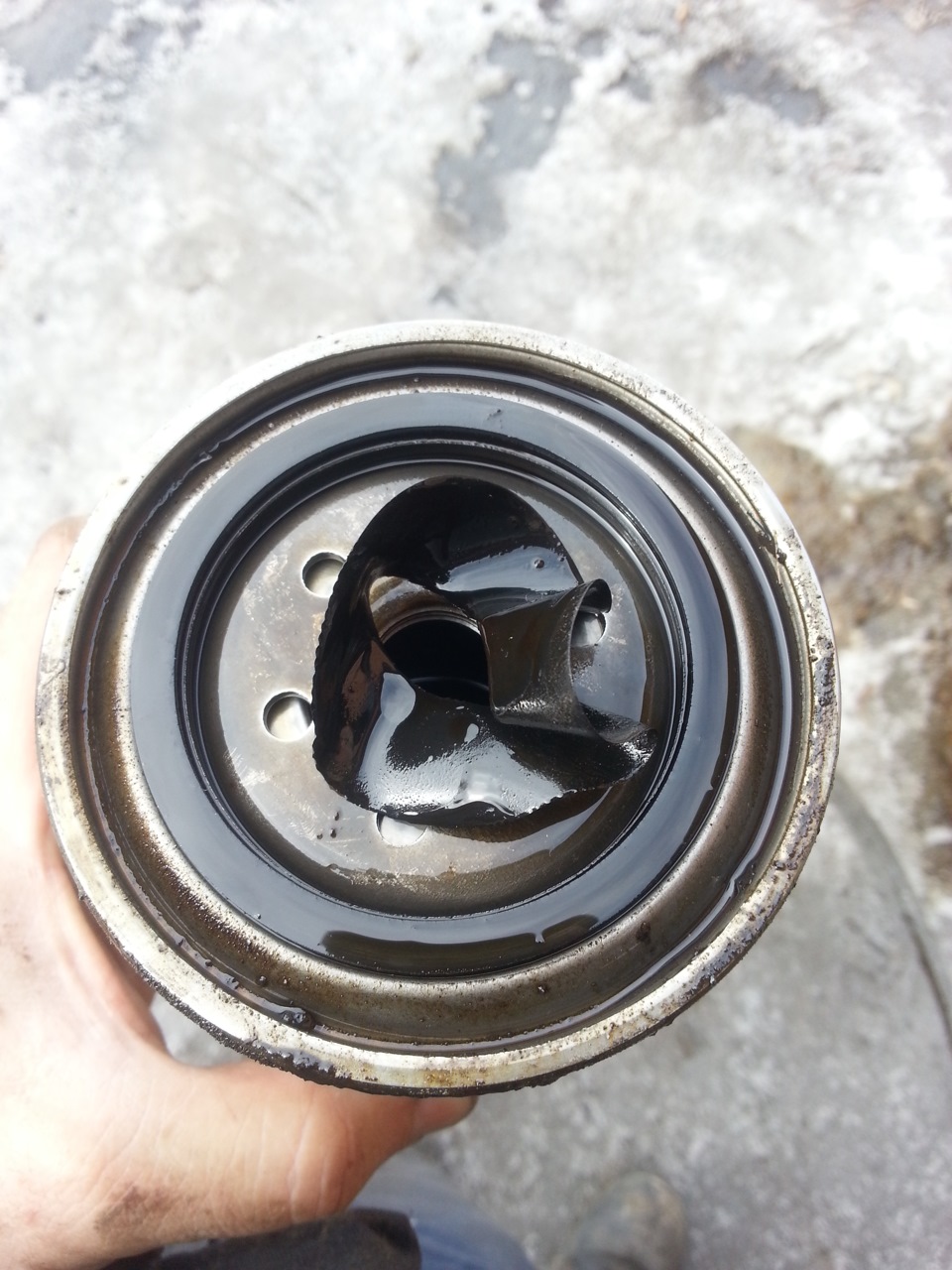 Достал и офигел, тонкая прокладка из резины — УАЗ Patriot