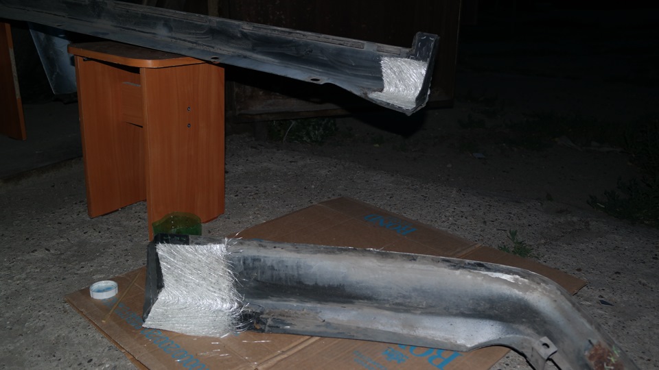 Реставрация всех обвесов 2 — Toyota Chaser (100), 2,5 л, 1997 года ...