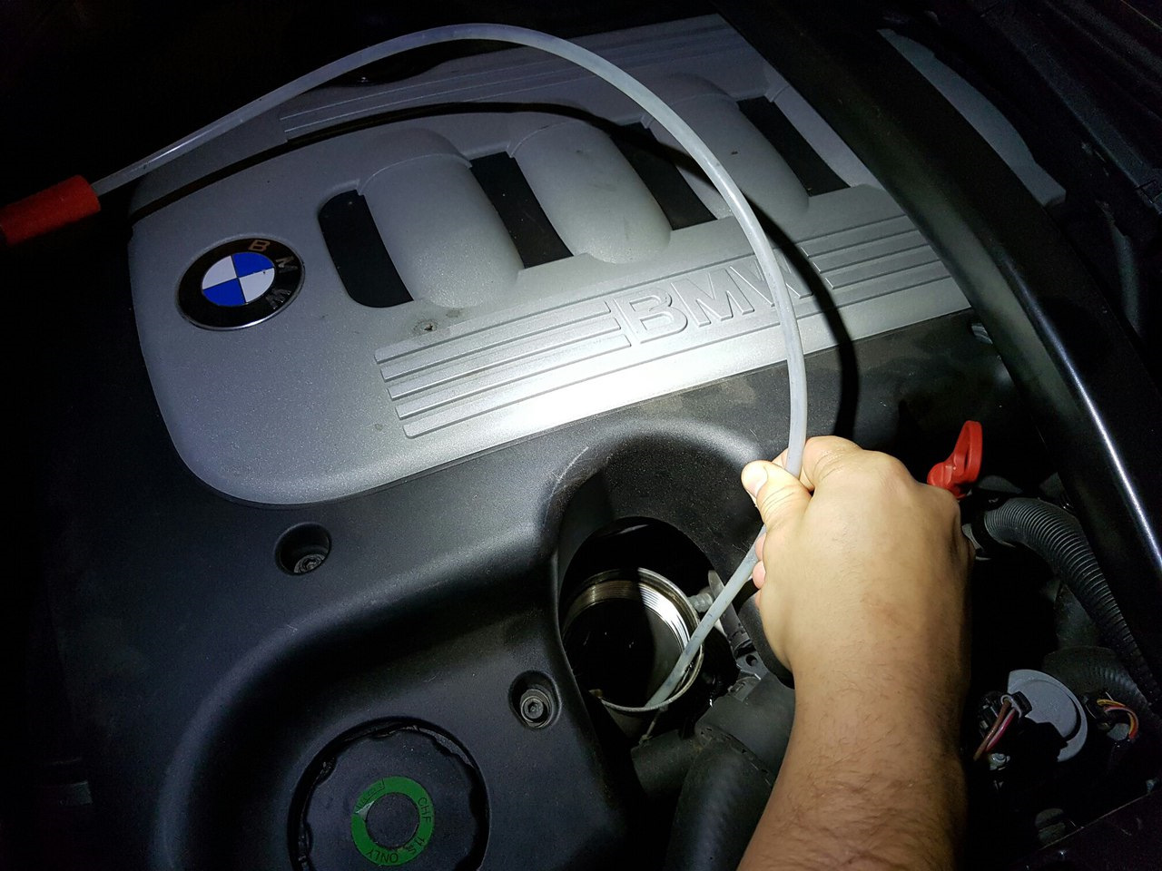 замена масла bmw x3 e83