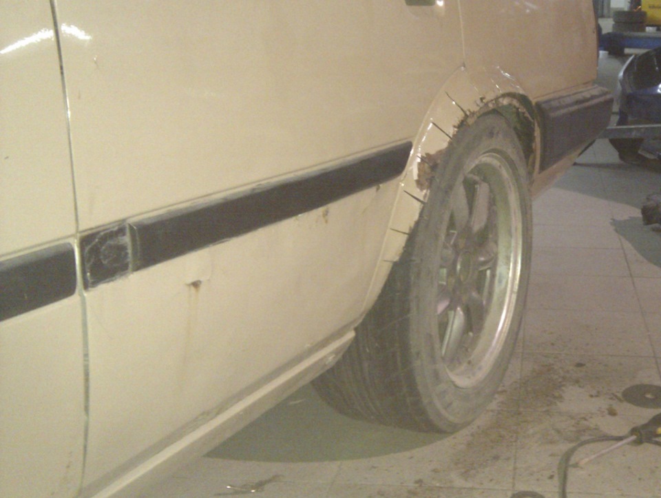 ЗАДНИЕ АРКИ — Toyota Carina (3G), 1,5 л, 1984 года | кузовной ремонт ...