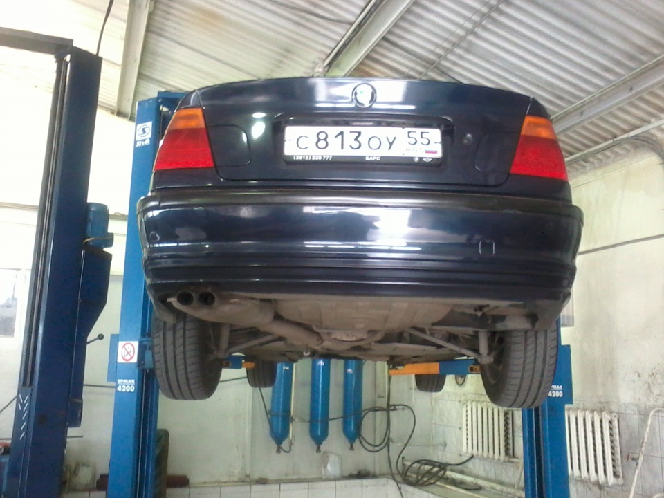 Вырезали катализаторы — BMW 3 series (E46), 2 л, 1998 года | визит на ...
