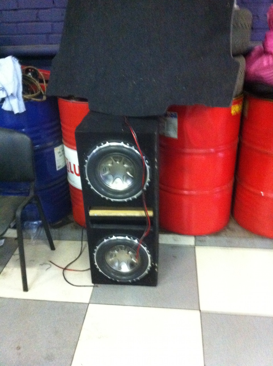 Протяжка акустических проводов в двери. — Mazda 3 (2G) BL, 1,6 л, 2011 ...