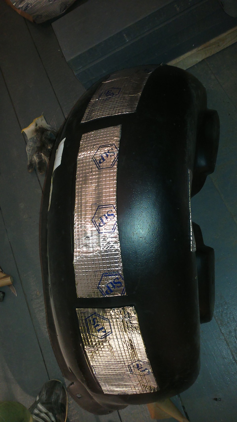 Шумоизоляция подкрылок — Mazda 6 (2G) GH, 1,8 л, 2012 года | своими ...