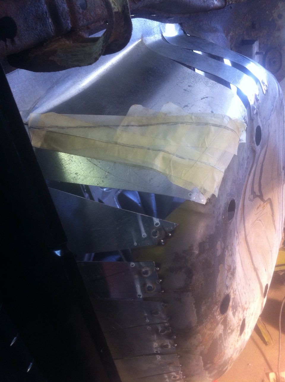 19. Recovery Ниша под запаску (фотоотчёт) — Opel Ascona C, 2 л, 1988 ...