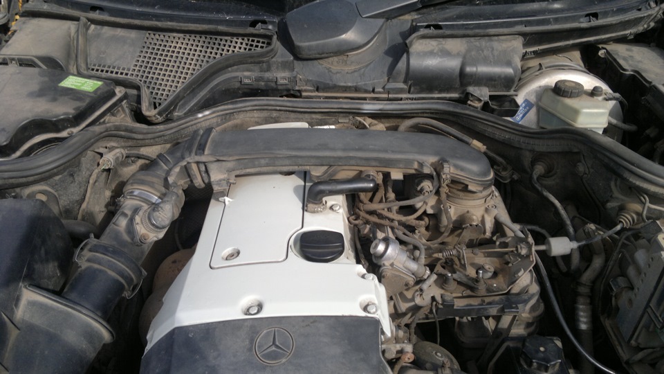 Промыл дроссельную заслонку, mercedes W210 E230 — Mercedes-Benz E-class ...