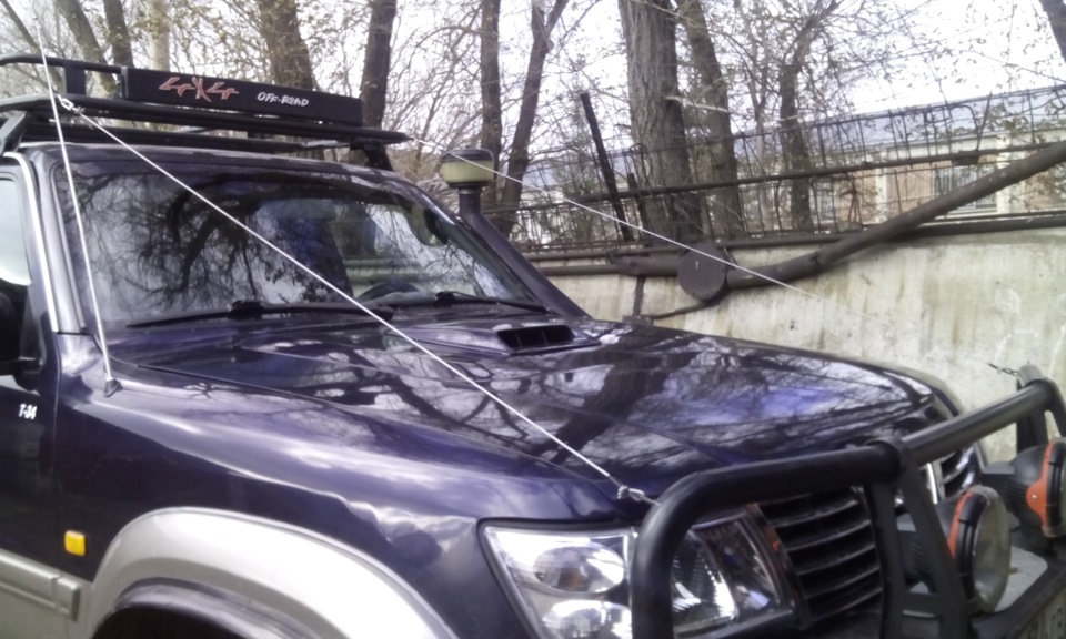 Веткоотбойники — Nissan Patrol GR II (Y61), 2,8 л, 1998 года | тюнинг ...