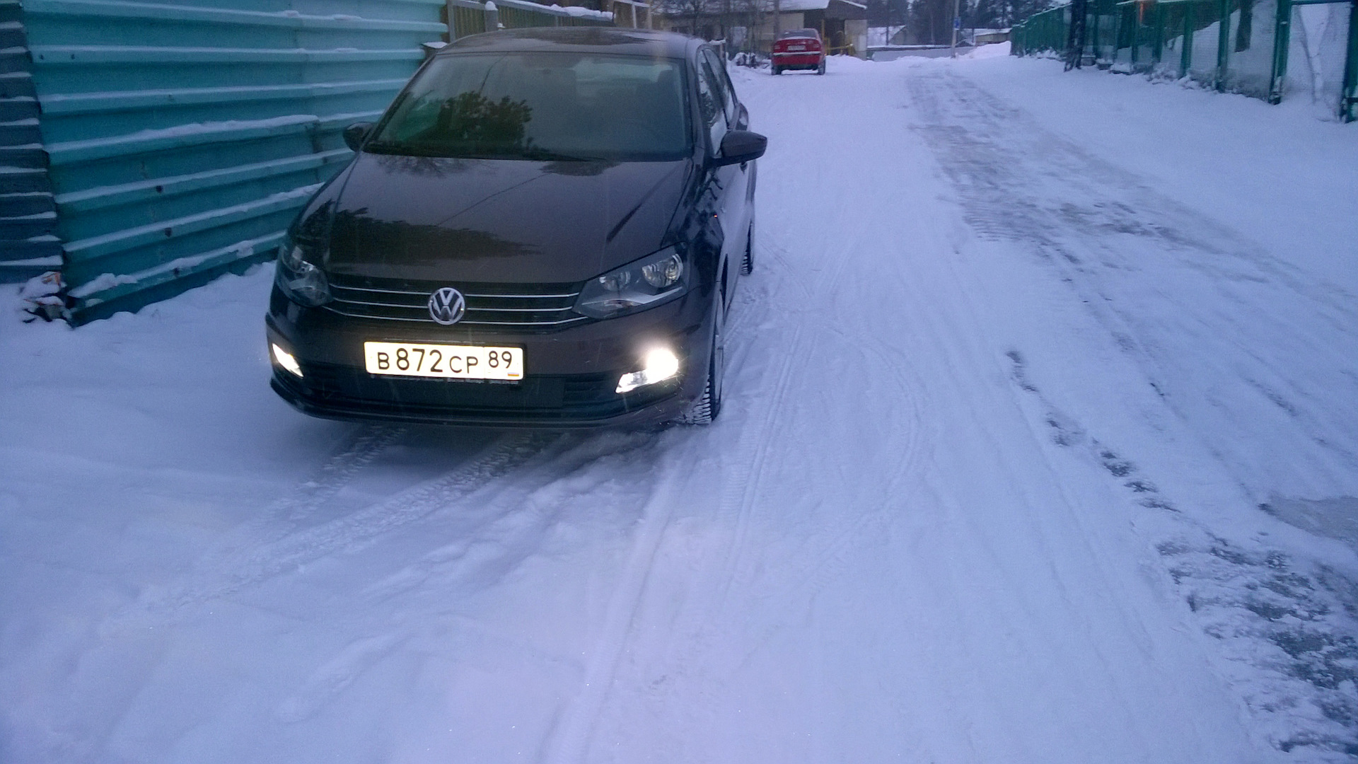 Новые светодиодные лапы дневных ходовых огней. — Volkswagen Polo Sedan ...