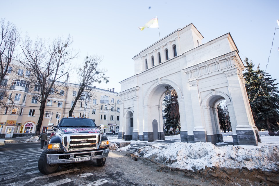 Ставрополь. — Ford F-Series (12G), 6,7 л, 2011 года | путешествие | DRIVE2