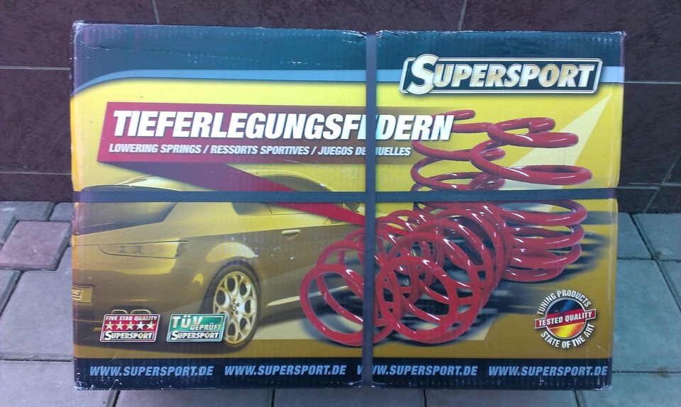 Пружины с занижением Supersport приехали — Ford Fusion, 1,4 л, 2007 ...