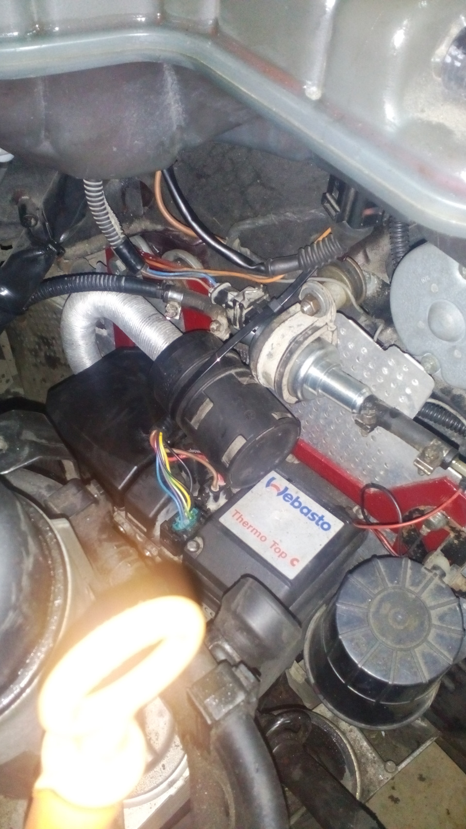 Установка вебасто термо топ с часть 2 — Audi A6 Avant (C5), 1,9 л, 2002 ...