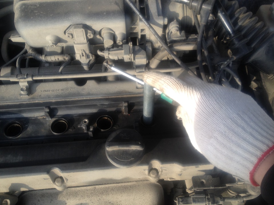 Раскоксовка поршневых колец. Чистка дроссельной заслонки. — Hyundai ...