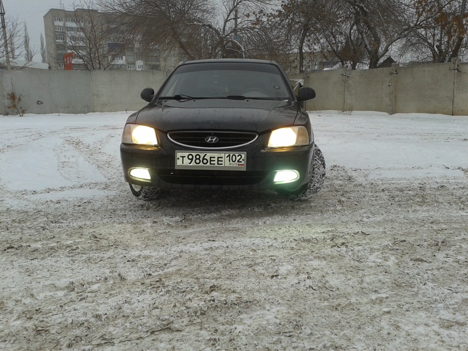 Фото в бортжурнале Hyundai Accent (2G)