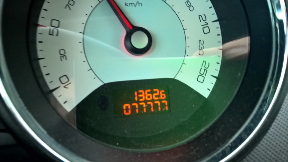 Photo from the logbook Peugeot 308 (1G)