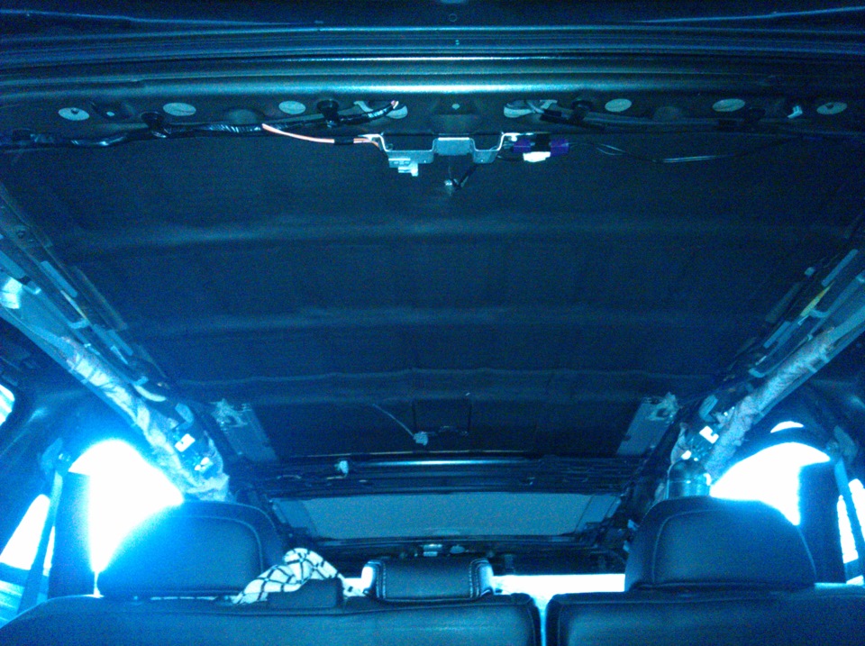 Полная шумоизоляция Мицубиси Аутлендер с панелью ч. 3 потолок — DRIVE2