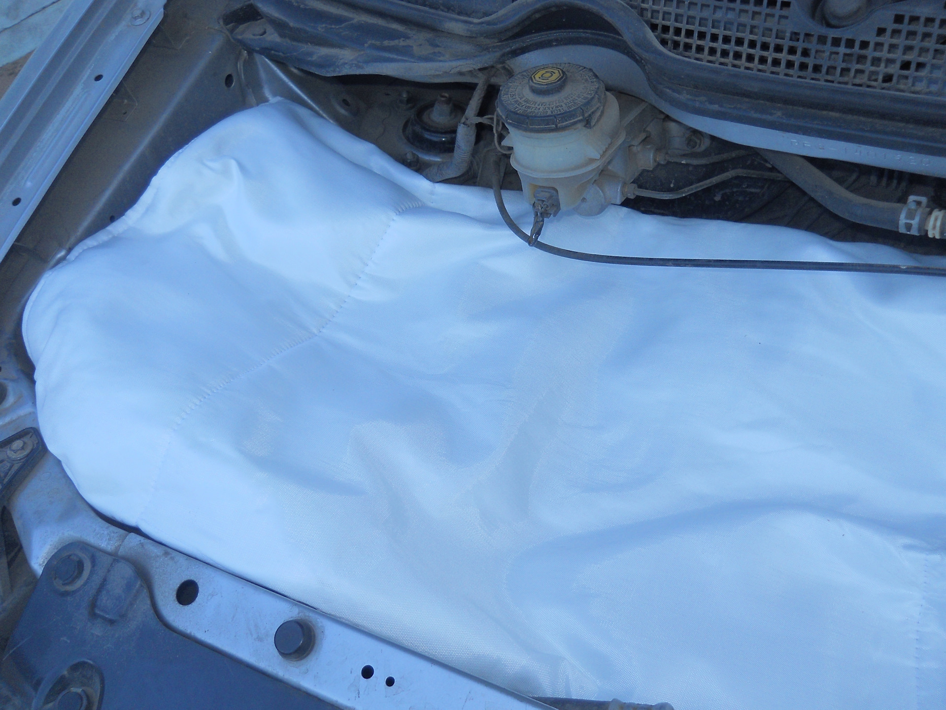 Одеяло для двигателя. — Honda Stepwgn (2G), 2 л, 2003 года | аксессуары ...