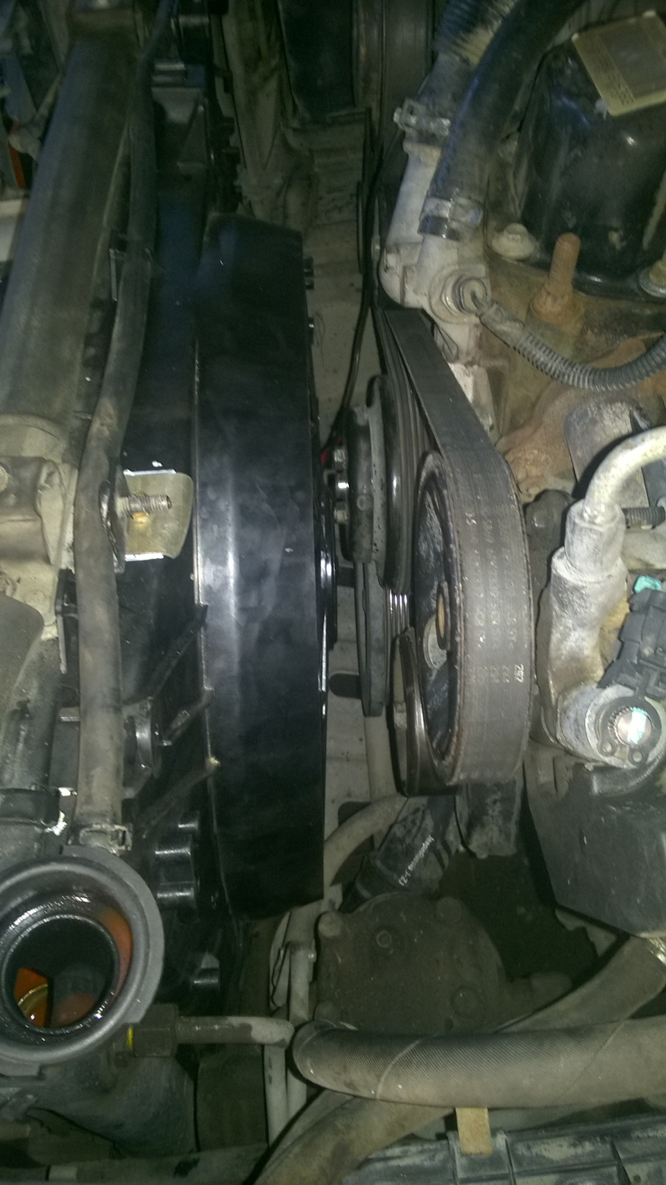 Установка электровентилятора вместо вискомуфты — DRIVE2