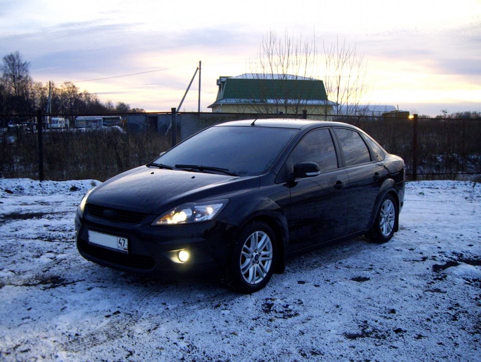 Ford Focus 2 sedan Black