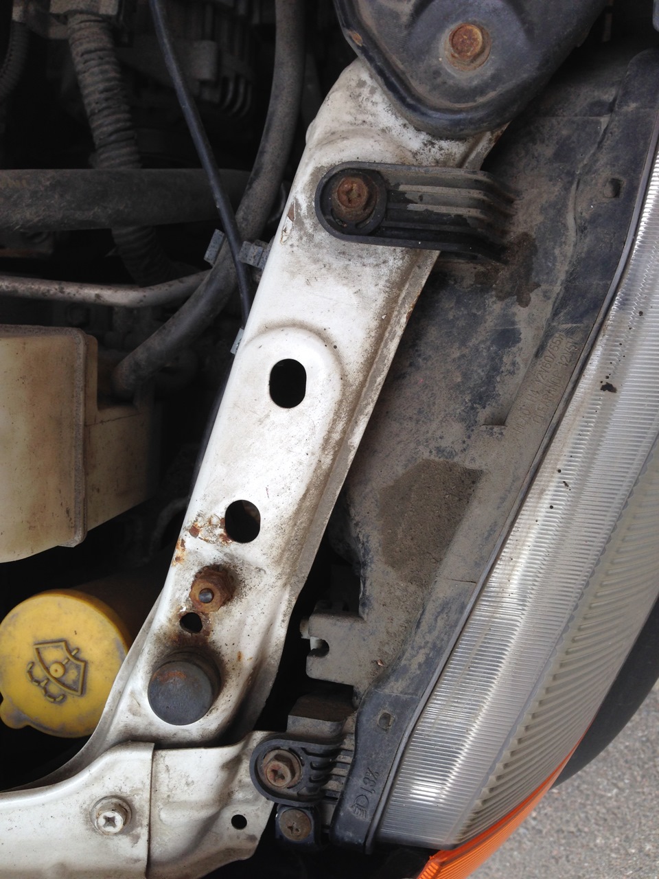 Дроссель, трос капота и STA509A) — Nissan AD (Y11), 1,3 л, 2001 года ...