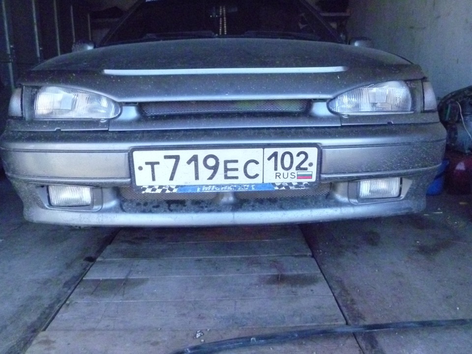 губа на передний бампер — Lada 2115, 1,5 л, 2007 года | аксессуары | DRIVE2
