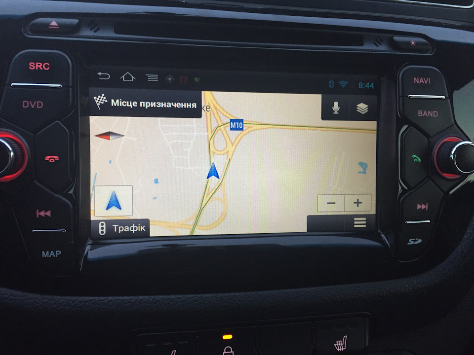 Google навигатор — KIA Ceed SW (2G)